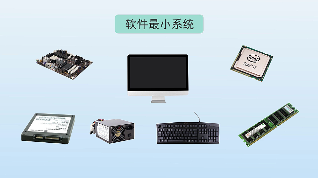 搭建軟件最小系統 組裝電腦前必知的核心知識